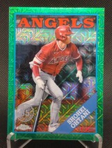 大谷翔平 99枚限定 グリーン 【2023 TOPPS CHROME SILVER PACK SERIES 2 SHOHEI OHTANI 2T88C-25 GREEN MOJO REFRACTOR】 _画像1