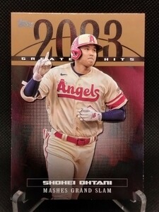 大谷翔平 75枚限定 ゴールド【2024 TOPPS SERIES 1 2023 GREATEST HITS SHOHEI OHTANI 23GH-12 GOLD PARALLEL】 エンジェルス ドジャース