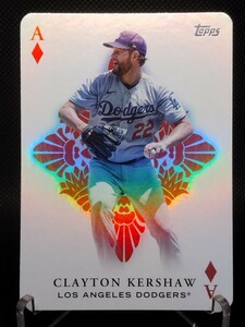 クレイトン・カーショウ エース 【2023 TOPPS SERIES 1 BASEBALL ALL ACES CLAYTON KERSHAW AA-7】 ロサンゼルス・ドジャース