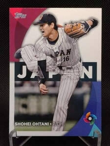 大谷翔平 【2023 TOPPS SERIES 2 WORLD BASEBALL CLASSIC STARS SHOHEI OHTANI WBC-11】 WBC 侍ジャパン ロサンゼルス・ドジャース