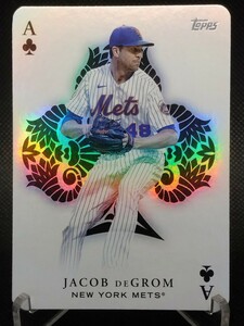 ジェイコブ・ デグロム エース 【2023 TOPPS SERIES 1 ALL ACES JACOB DEGROM AA-8】 ニューヨーク・メッツ レンジャーズ MLB