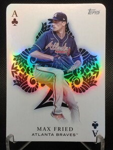 マックス・フリード エース 【2023 TOPPS SERIES 1 ALL ACES MAX FRIED AA-20】 アトランタ・ブレーブス MLB