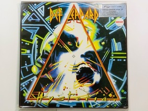 2枚組 LPレコード☆DEF LEPPARD/HYSTERIA SIMPLY VINYL LIMITED EDITION 180g重量盤 廃盤レア♪ 希少 デフ レパード ヒステリア