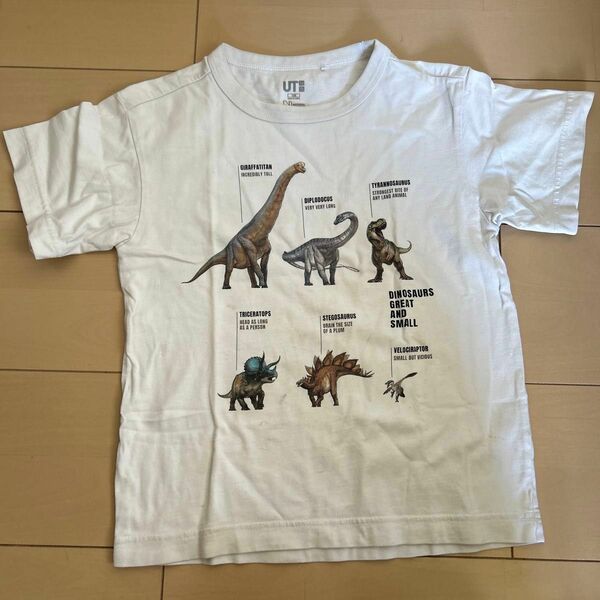 UNIQLO 恐竜　Tシャツ　120