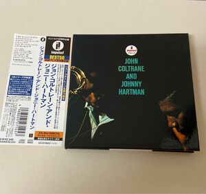 紙ジャケ ＪＯＨＮ ＣＯＬＴＲＡＮＥ ＡＮＤ ＪＯＨＮＮＹ ＨＡＲＴＭＡＮ／ジョンコルトレーン＆ジョニーハートマン （ｔｓ／ｖｏ）