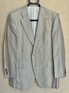  Burberry stripe silk jacket 
