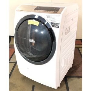 【日立】ドラム式洗濯乾燥機 HITACHI BD-SV110EL 洗濯11kg 乾燥6kg 左開きビッグドラム W63×H105×D71.5 ヒートリサイクル(C)BE3NM-2-N#24の画像3