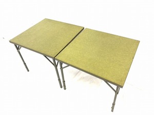 [ the US armed forces discharge goods ] extension table 2 pcs folding type working bench . length table work table DIY outdoor (180) *XE15EK-W#24