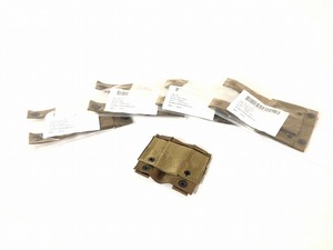 送料無料【米軍放出品】未使用品 MOLLEシステム用ナイフホルダーアダプター 5個 K-BAR ADAPTER ミリタリー (コンパクト)☆CE29L