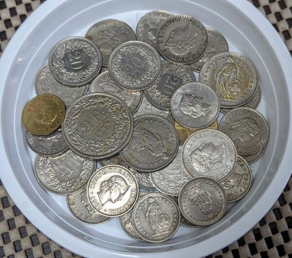 スイス セット 海外コイン ジャンク まとめ 大量 雑銭 コイン 外国硬貨 ヨーロッパ 高額面