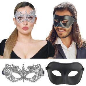 Luxury Mask レデイーズ カップルのベネチアン マスク