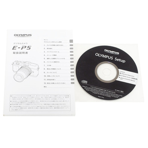 * beautiful goods * Olympus PEN E-P5 manual ( owner manual )*CD-ROM attaching 