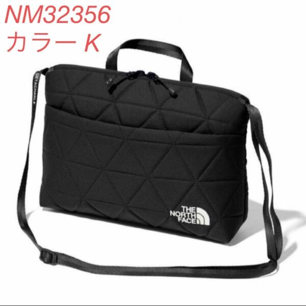 ザ・ノース・フェイス ジオフェイスポーチ NM32356 ブラック