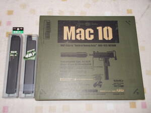 東京マルイ Mac10 電動コンパクトマシンガン 予備マガジン未使用2本付(480連×1、65連×1)