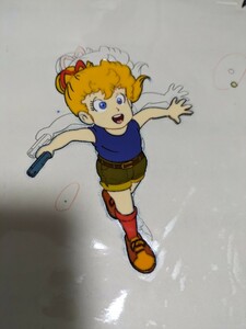  Arale-chan. cell picture.. Toriyama Akira . raw. that time thing. cell picture original picture.. condition is pain no . beautiful.