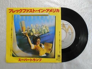 recB00367◆レコード/スーパートランプ/ブレックファスト・イン・アメリカ/EP/中古