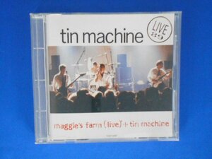 cd20235◆CD/tin machine ティン・マシーン/Maggie's Farm (Live) + Tin Machine/中古