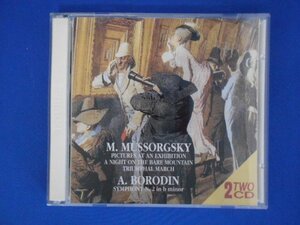 cd20137◆CD/M.MUSSORGSKY-PICTURES AT AN EXHIBITION - A.BORODIN -SYM.N.2 _LCB116 (2枚組)/オムニバス/中古