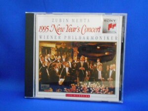 cd19441◆CD/ZUBIN MEHTA ズービン・メータ/1995 New Year's Concert WIENER PHILHARMONIKER (輸入盤)/中古