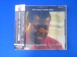 cd20629◆CD/OSCAR PETERSON オスカー・ピーターソン/THE WAY I REALLY PLAY オスカー・ピーターソンの世界/中古