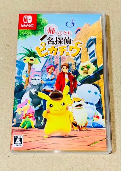 【Switch】 帰ってきた 名探偵ピカチュウ　中古