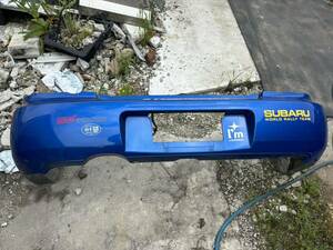 Impreza GDA H16/8 WRリミテッド GenuineリアBumper 涙目 GDB