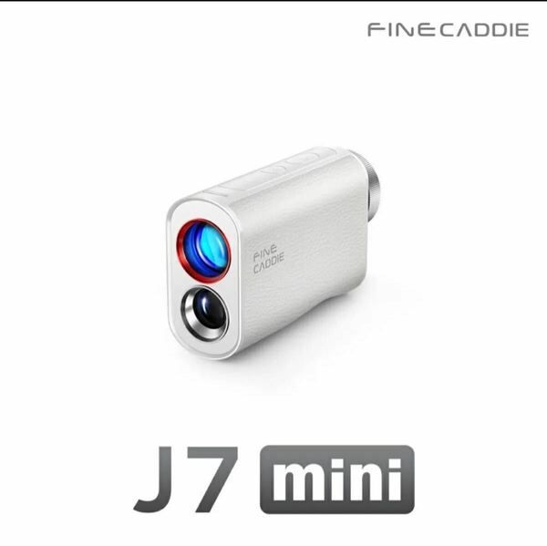 【新品・未開封】J7mini ホワイト ゴルフ 距離計 ファインキャディ ゴルフ レーザー距離計 FINE CADDIE
