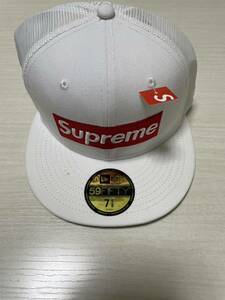 国内正規新品 24SS Supreme Box Logo Mesh Back New Era white 7-5/8 シミあり写真参照