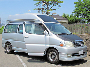  Toyota Grand Hiace special equipment car vehicle made camper Grand be cell cheap bate!!