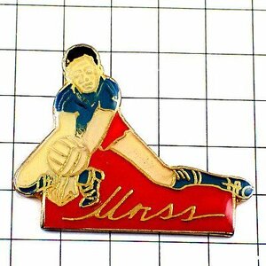  pin badge * volleyball player re sheave lamp * France limitation pin z* rare . Vintage thing pin bachi