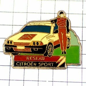  pin badge * Citroen car Rally Driver player * France limitation pin z* rare . Vintage thing pin bachi