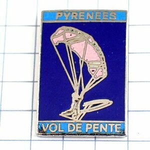  pin badge *pala Shute . under paraglider empty middle sport flight * France limitation pin z* rare . Vintage thing pin bachi