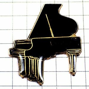  pin badge * black . grand piano music musical instruments * France limitation pin z* rare . Vintage thing pin bachi