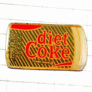 ピンバッジ・ダイエットコーク缶コカコーラ◆フランス限定ピンズ◆レアなヴィンテージものピンバッチ