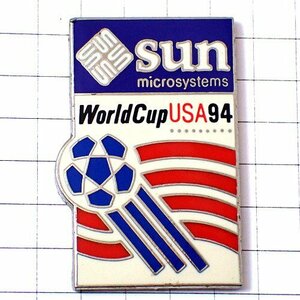 ピンバッジ・サンマイクロシステムズ社アメリカ/USAサッカーワールドカップ大会1994年◆フランス限定ピンズ