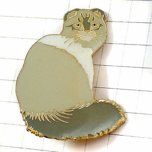  brooch *.... cat Scottish folding .. return .SCOTTISH-CAT* France limitation antique * rare . Vintage thing 