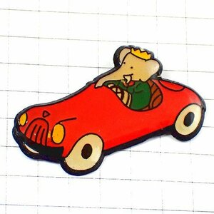 Значок булавки Babar Red Car Babar ◆ French Limited Pins ◆ Редкая винтажная партия