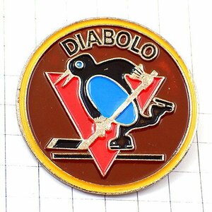  pin badge * ice hockey player penguin * France limitation pin z* rare . Vintage thing pin bachi