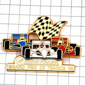  pin badge *F1 race car checker flag flag Grand Prix 3 pcs France national flag color tricolor * France limitation pin z