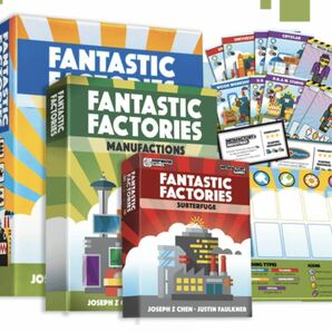 ファンタスティック・ファクトリー　ボードゲーム キックスターター版 Fantastic Factories board game Kickstarter All-in Pledge