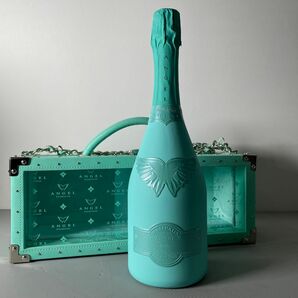 エンジェル シャンパン ドゥミセック　グリーン　サマー　 レザータイプ　箱付き　 ケース　ロゼ