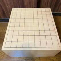 【美品】将棋盤 脚付き へそ付き 年代物 高級_画像3