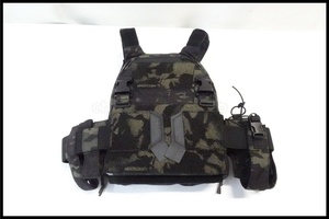 東京)x115xTAYLOR P15 プレートキャリア 実物 MCBK ZIP ON BAG付