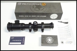 東京)Vector Optics SCOC-05 SWIFT 1.25-4.5x26IR ライフルスコープ