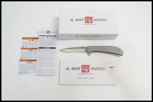 東京)AL MAR アルマー AMK4114 ウルトラライト チタニウム フォールディングナイフ