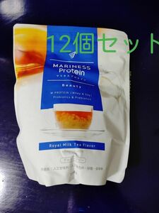 【12個セット】マリネスプロテイン ロイヤルミルクティー プロテイン ダイエット 女性 ソイ ホエイ タンパク質 栄養補給