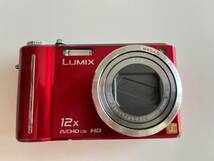 【箱付き】LUMIX DMC-TZ7 レッド　中古、キズ有_画像2