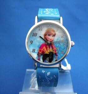 アナと雪の女王-ディズニー腕時計BLアナ雪