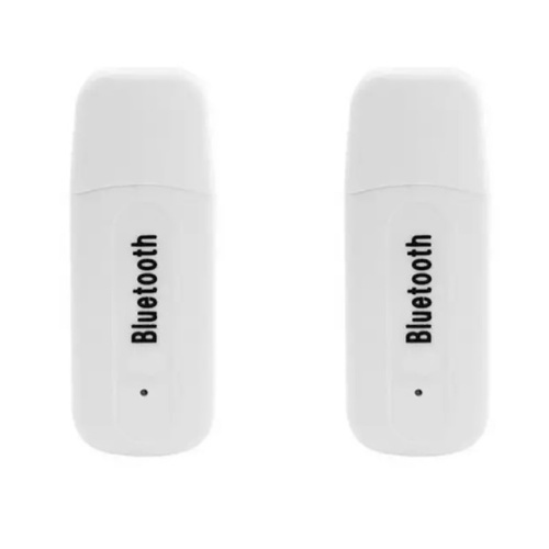 2個セット Bluetoothレシーバー　オーディオ USB式 アダプター ブルートゥース レシーバー ワイヤレス ホワイト