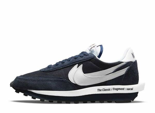 【送料無料 SNKRS購入】Fragment × sacai × Nike LD Waffle Blackended Blue 27.0cm フラグメント サカイ ナイキ